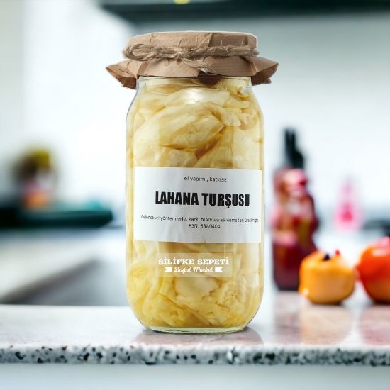 Beyaz Lahana Turşusu - 1200 Gr resmi