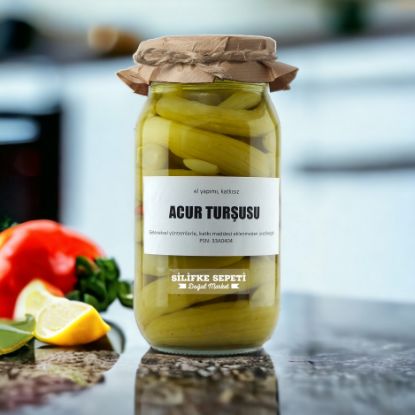 Ev Yapımı Acur Turşusu - 1200 Gr resmi