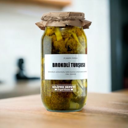 Ev Yapımı Brokoli Turşusu - 1200 Gr resmi
