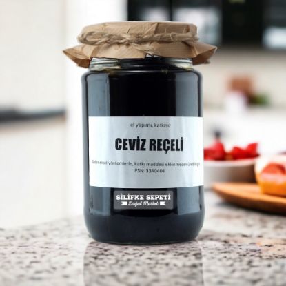 Ev Yapımı Ceviz Reçeli - 780 Gr resmi