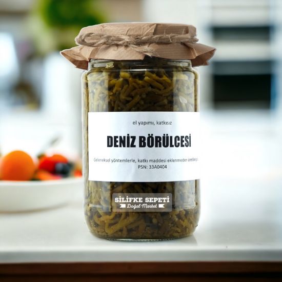 Ev Yapımı Deniz Börülcesi Turşusu 780 Gr resmi