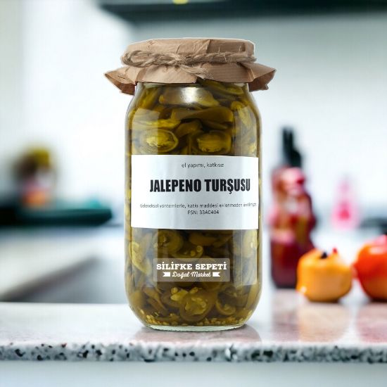 Ev Yapımı Jalepeno Turşusu - 1200 Gr resmi