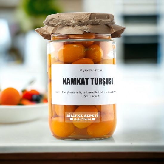 Ev Yapımı Kamkat Turşusu - 780 Gr resmi
