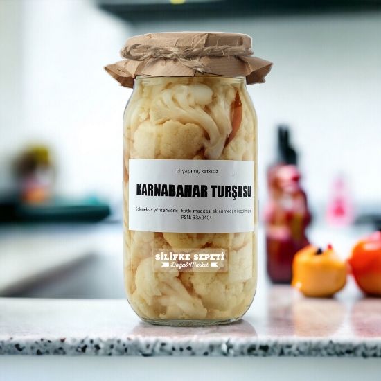 Ev Yapımı Karnabahar Turşusu - 1200 Gr resmi