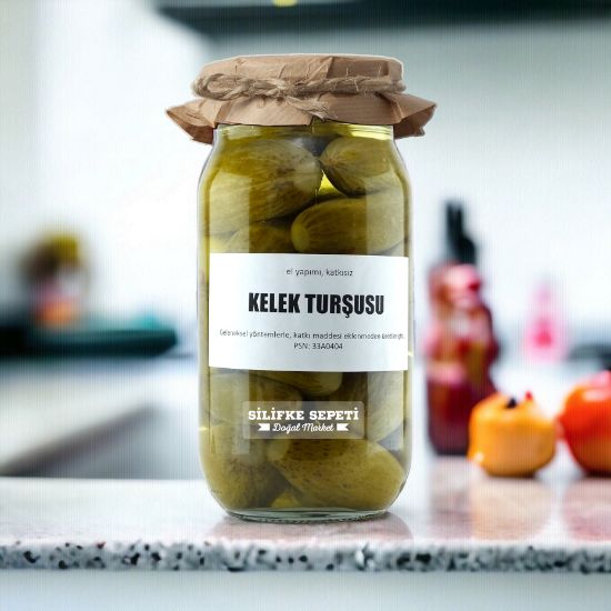 Ev Yapımı Kelek Turşusu - 1200 Gr resmi