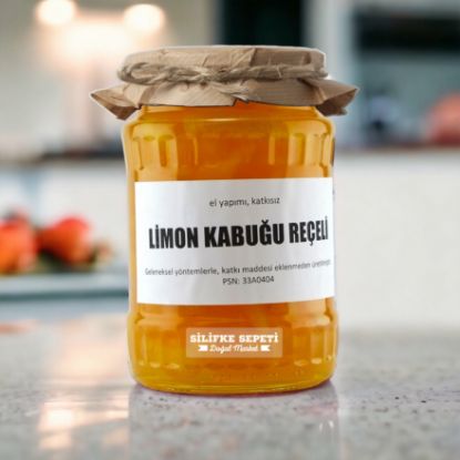 Ev Yapımı Limon Kabuğu Reçeli - 780 Gr resmi