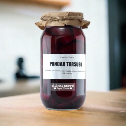 Ev Yapımı Pancar Turşusu - 1200 Gr resmi