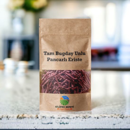 Ev Yapımı Pancarlı Erişte 500 Gr resmi