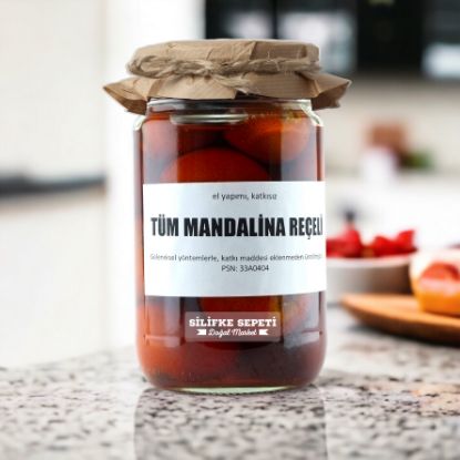 Ev Yapımı Tüm Mandalina Reçeli - 780 Gr resmi