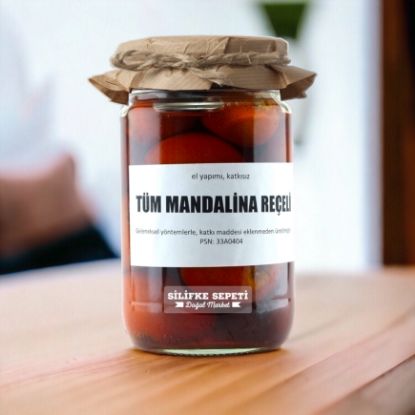Ev Yapımı Tüm Mandalina Reçeli - 780 Gr resmi