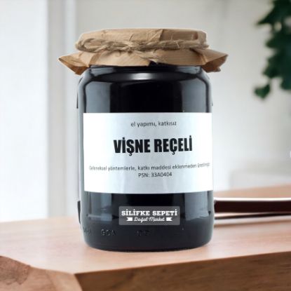 Ev Yapımı Vişne Reçeli - 780 Gr resmi