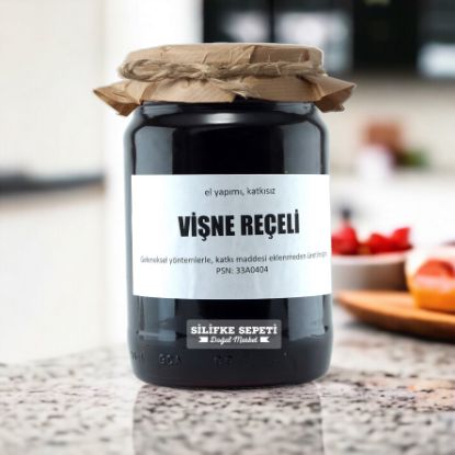 Ev Yapımı Vişne Reçeli - 780 Gr resmi