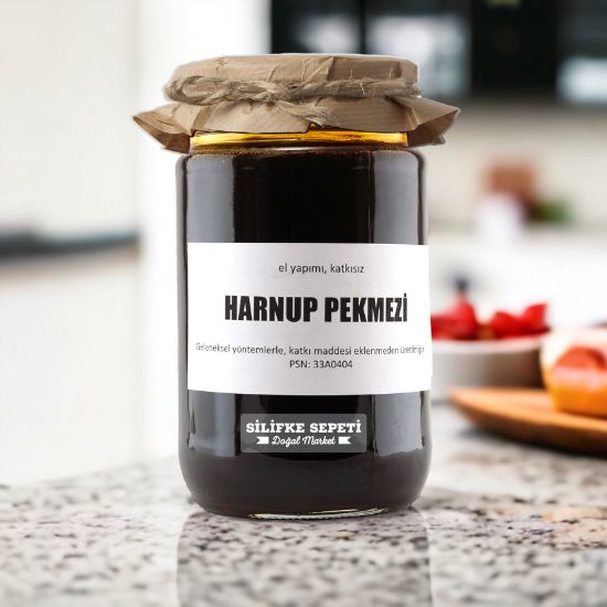 Şekersiz Harnup Pekmezi - 780 Gr resmi