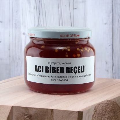 Ev Yapımı Acı Biber Reçeli - 420 Gr resmi
